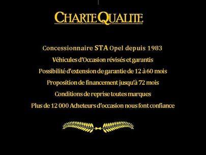 CharteQualite, opel